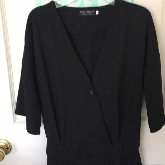 Black jumpsuit; size medium - Picture 4 of 5